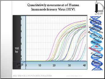 Quantitatively measurment of Human Immunodeficiency Virus (HIV).