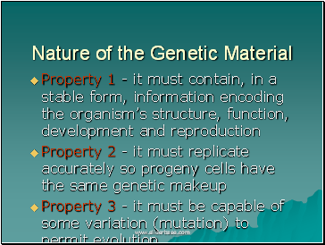 AS Biology. Gnetic control of protein structure and function