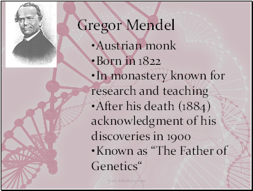 Gregor Mendel