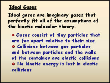 Ideal Gases