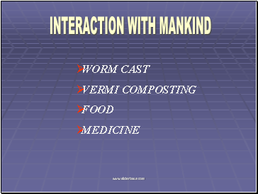 Interaction With Mankind