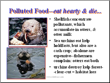 Polluted Food--eat hearty & die .