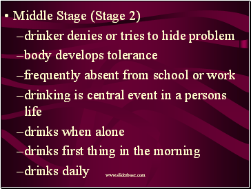 Middle Stage (Stage 2)