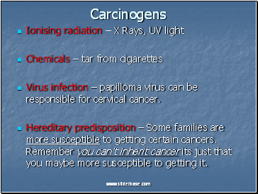 Carcinogens