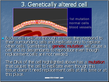 3. Genetically altered cell