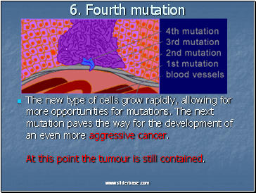 6. Fourth mutation