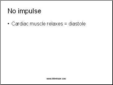 No impulse
