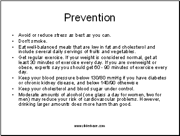 Prevention