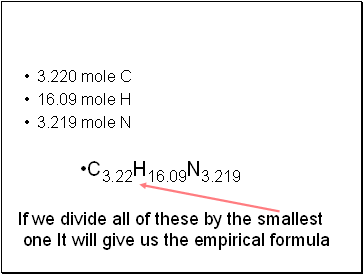 3.220 mole C