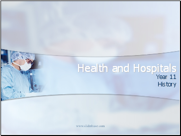 Health and Hospitals