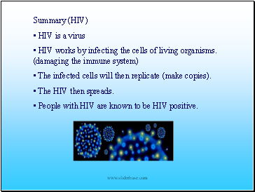 Summary (HIV)