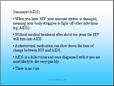 Summary (AIDS)