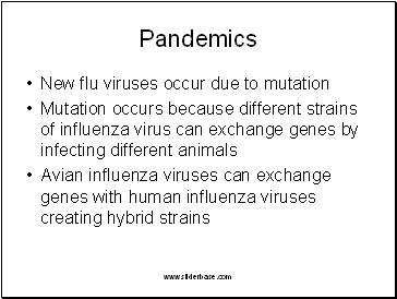 Pandemics