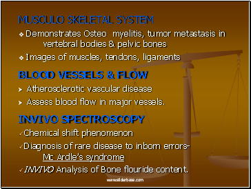 MUSCULO SKELETAL SYSTEM