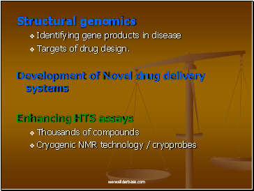 Structural genomics