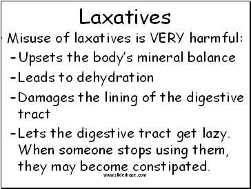 Laxatives