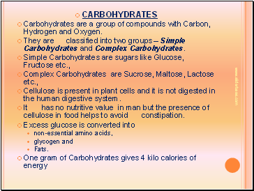 Carbohydrates