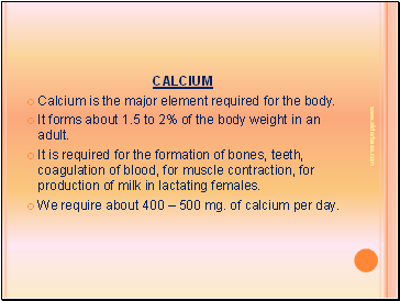 Calcium