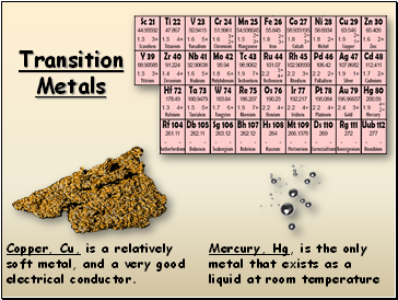 Transition Metals