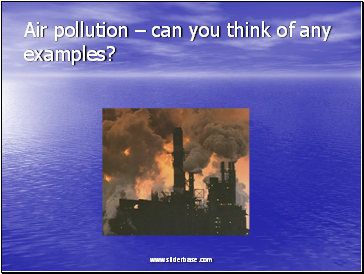 Air pollution