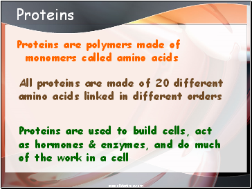 Proteins