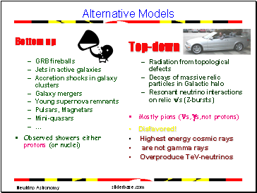 Alternative Models Bottom up