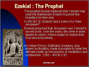 Ezekiel : The Prophet