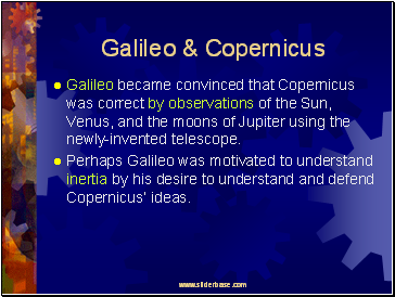 Galileo & Copernicus