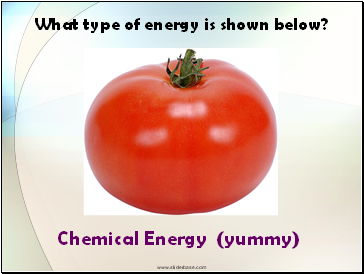 What type of energy is shown below?