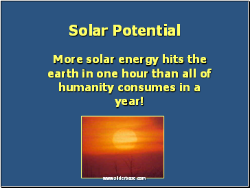 Solar Potential