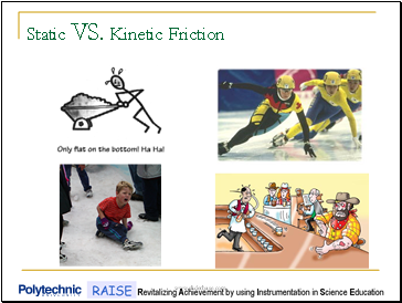 Static VS. Kinetic Friction