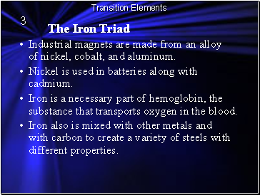 The Iron Triad