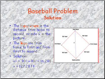 Baseball Problem Solution