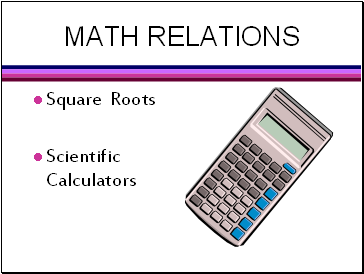 Math relations