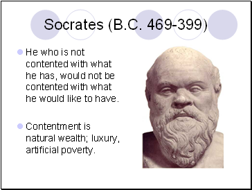 Socrates (B.C. 469-399)