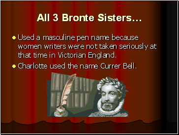 All 3 Bronte Sisters