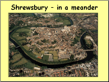 Shrewsbury  in a meander