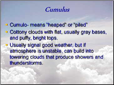 Cumulus