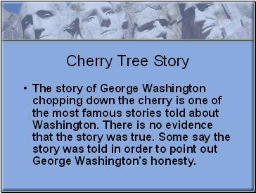 Cherry Tree Story