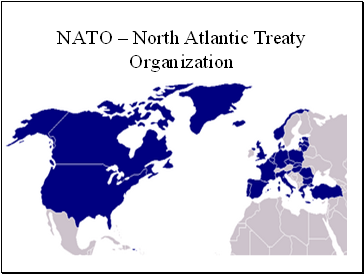 NATO  North Atlantic Treaty Organization