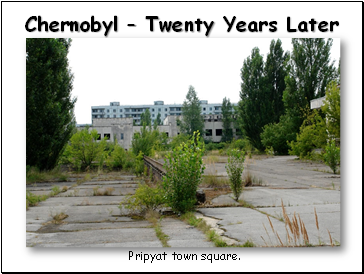 Chernobyl  Twenty Years Later