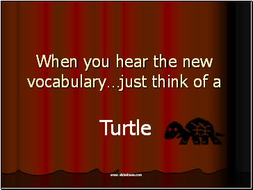 When you hear the new vocabularyjust think of a