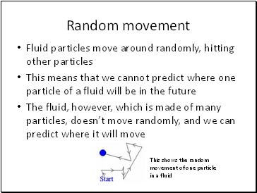 Random movement
