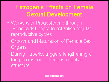Estrogens Effects on Female Sexual Development